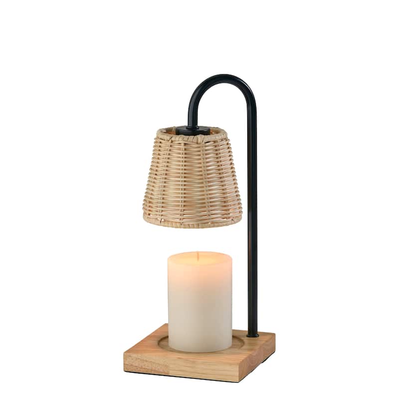Ridgley Candlewarmer Lamp with Timer - Dimmable Wax Melt Heater, 3 Lighting Modes & Auto Shutoff