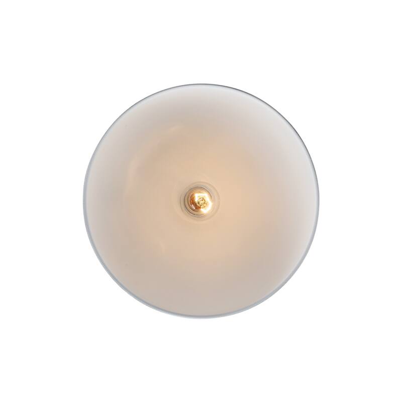 Golden Lighting Alison 1-light Pendant in Vintage Gold and Antique Matte Navy shade - Medium Pendant