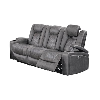 Power Sofa With Cup Holders