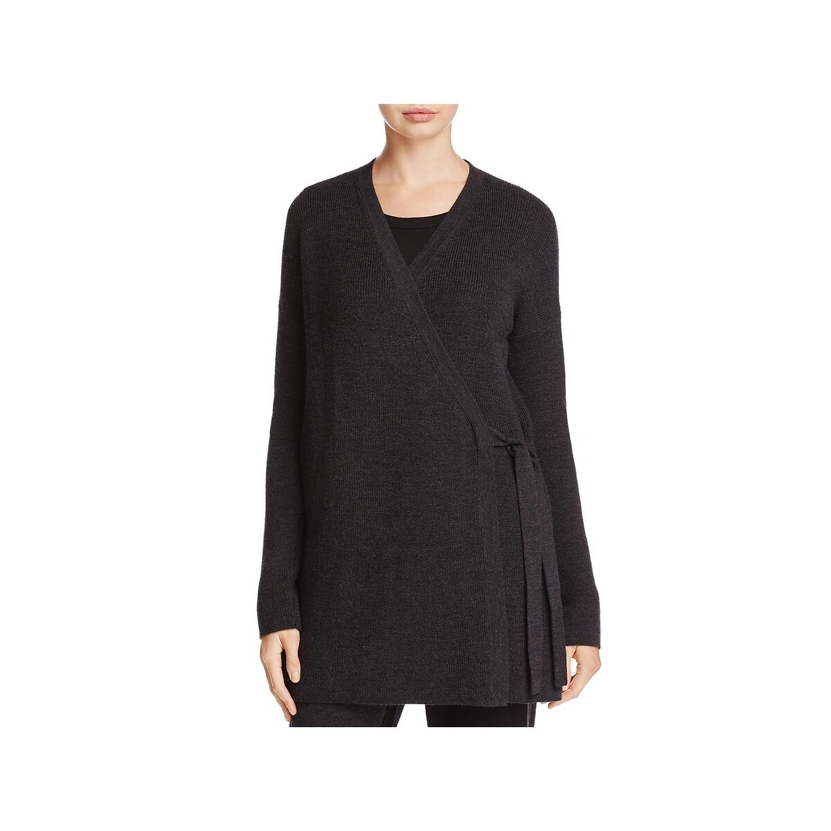 merino wool wrap sweater