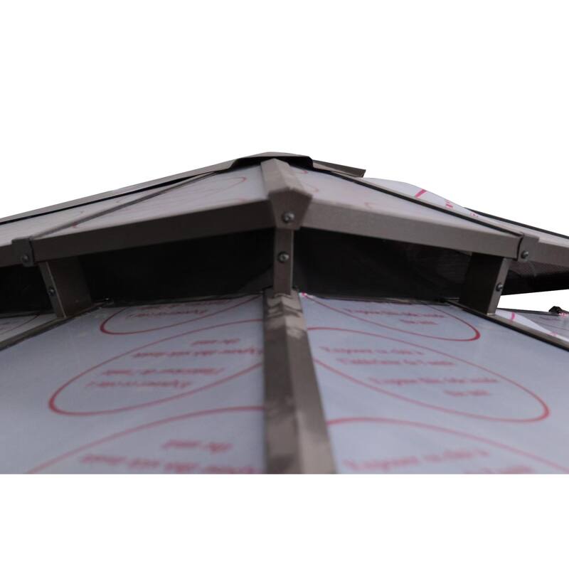 ALL-aluminum double-top sun canopy