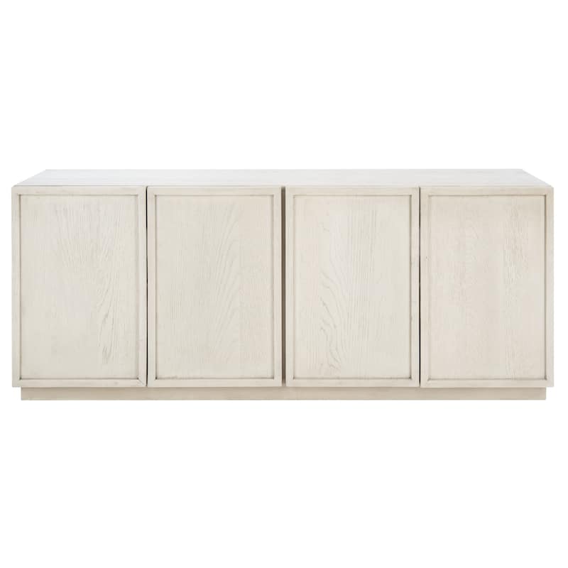 SAFAVIEH Couture Zeus 4 Door Wood Media Stand - 58"W x 18"D x 24"H