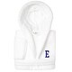 preview thumbnail 54 of 103, Sweet Kids 100% Polyester SUPER PLUSH Double Brushed Hooded Bathrobe with Navy Bookman Monogram E - Large