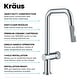preview thumbnail 159 of 165, Kraus Urbix Industrial Solid Brass Kitchen Faucet