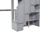 preview thumbnail 27 of 80, Multifunctional Wood Twin Size Loft Bed with L-Shaped Desk and Storage Staircase, Loft Bed Frame with Cabinet and Drawers