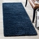 preview thumbnail 109 of 187, SAFAVIEH California Premium Shag Izat 2-inch Thick Area Rug 4' Round - Pink - Round