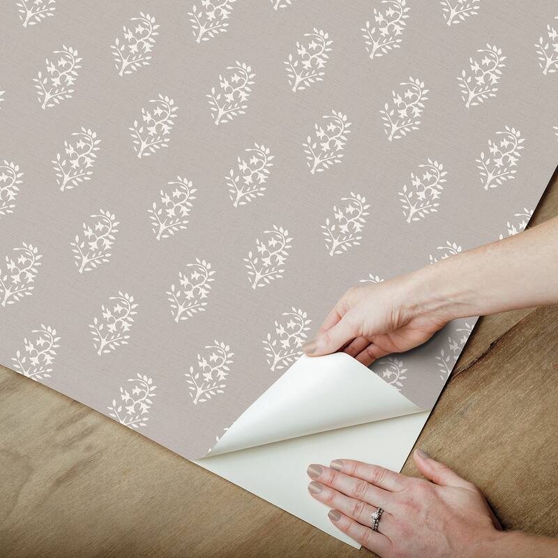 NuWallpaper Nabela Noor Home Safia Pebble Peel and Stick Wallpaper