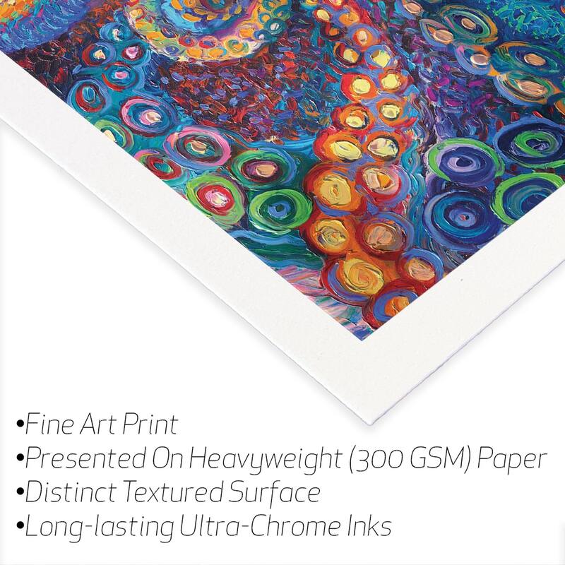 Bones Soft As Water Fine Art Paper Print by Iris Scott - Multi - 24x24