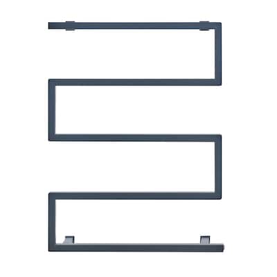 Voltaire 5-Bar Electric Towel Warmer in Matte Black - 8'3" x 11'