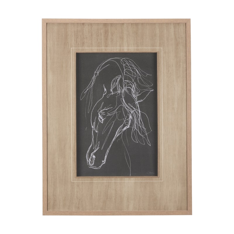 Andalusian Dark I Framed Art Print
