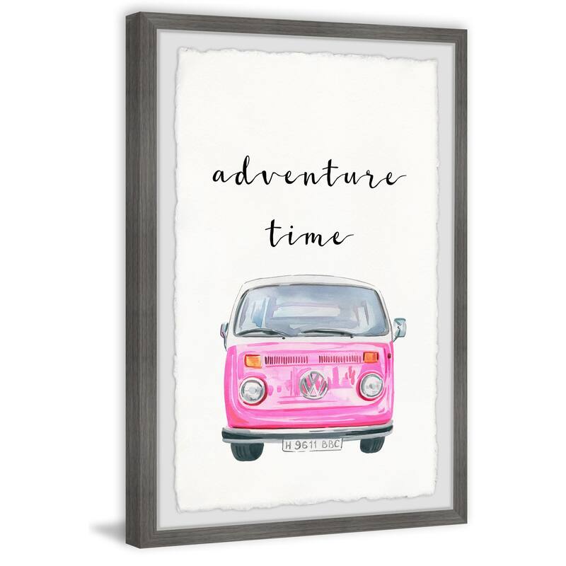 Adventure Time Framed Wall Art, Elegant Home Touch - Sophisticated Artwork for Refined Décor