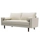 preview thumbnail 5 of 17, US Pride Lopez Faux Leather Mid-century Modern Sofa