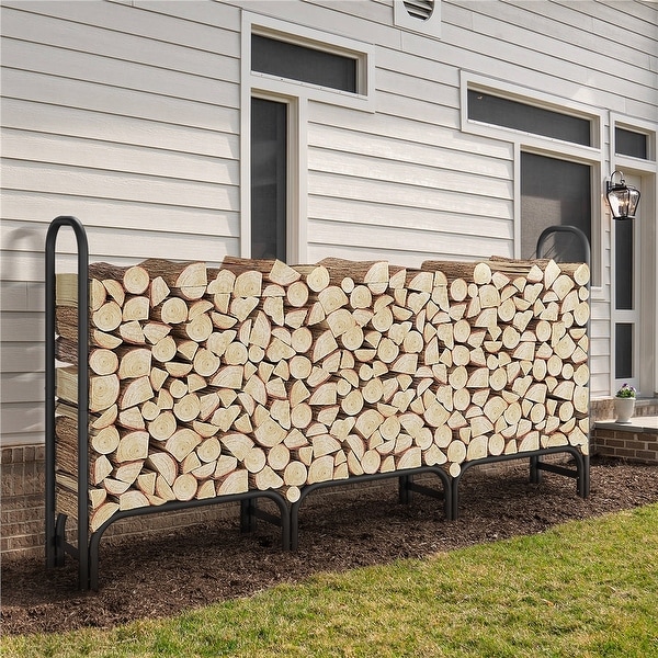 Firewood rack hotsell 8ft