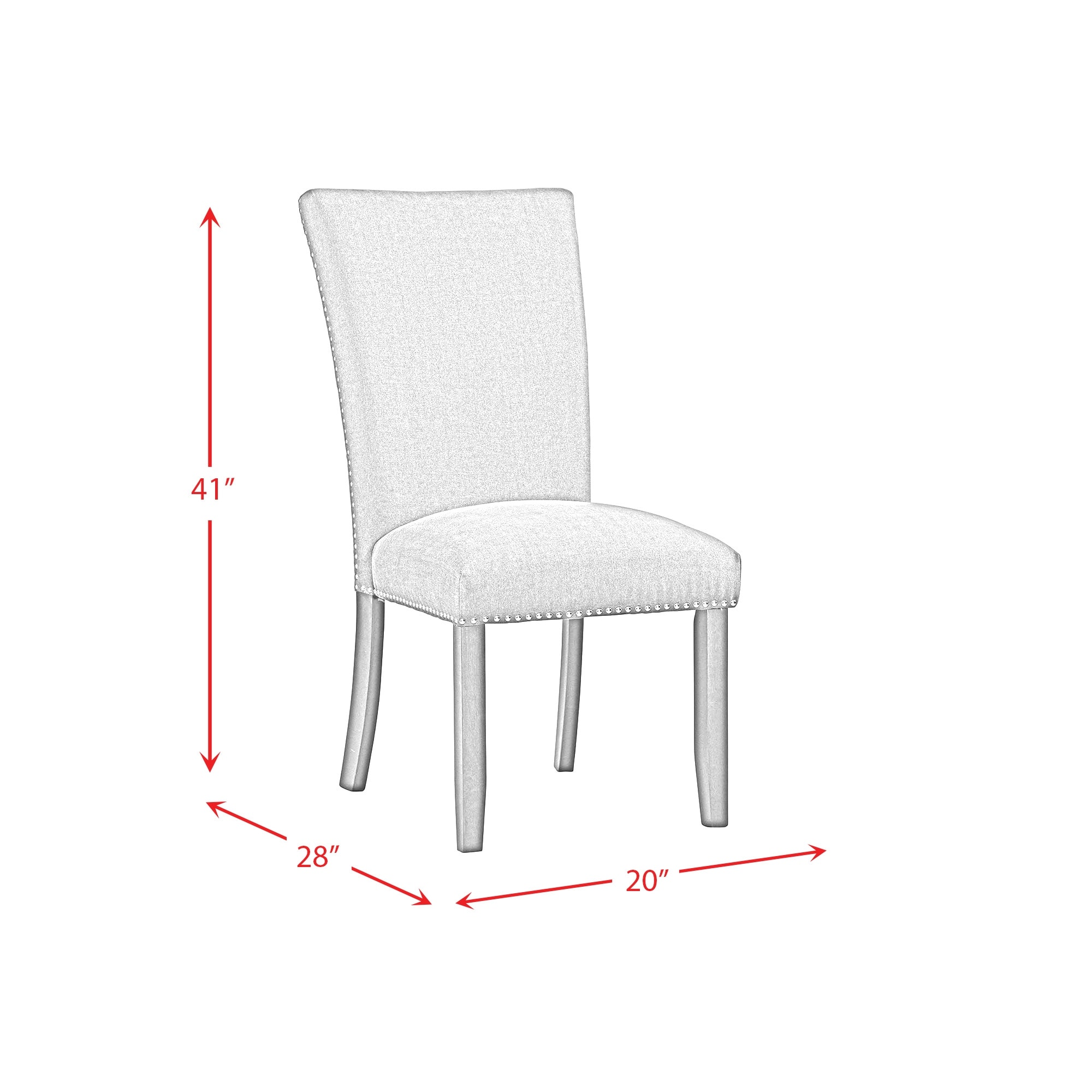 Average height top dining chair