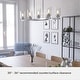 preview thumbnail 9 of 19, Hunter Hartland 8-Light Linear Chandelier - Dining Room, Kitchen Island - Modern Farmhouse, Industrial, Contemporary