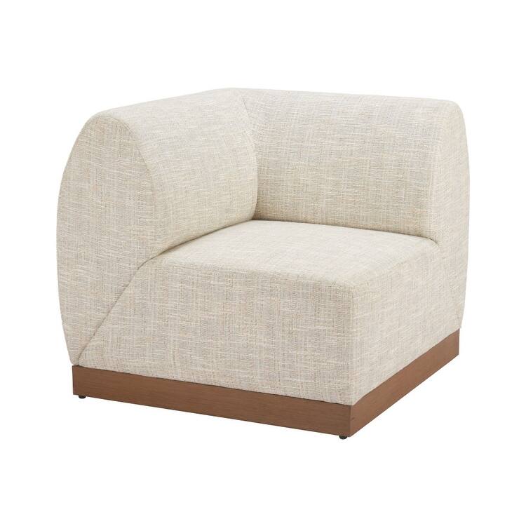 Christy Corner Chair Beige