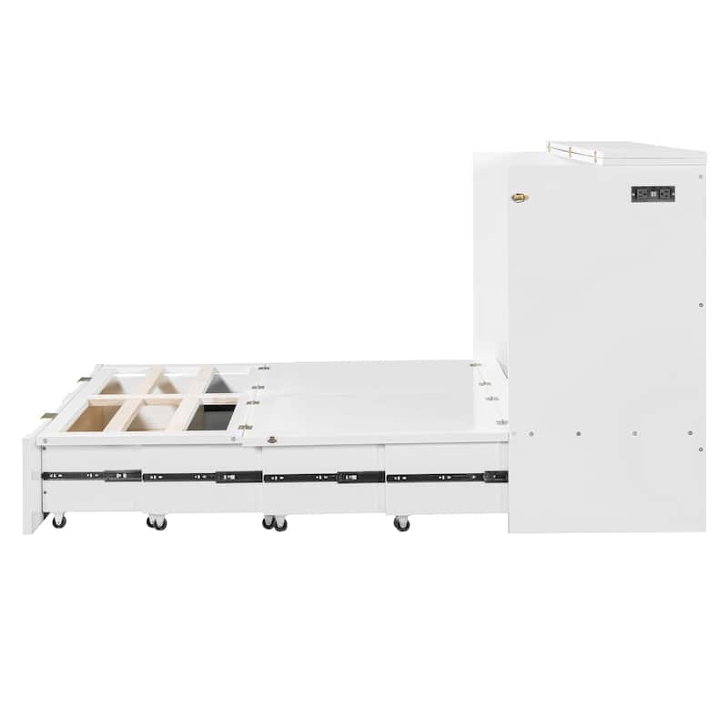 Queen Size Murphy Bed Wall Bed