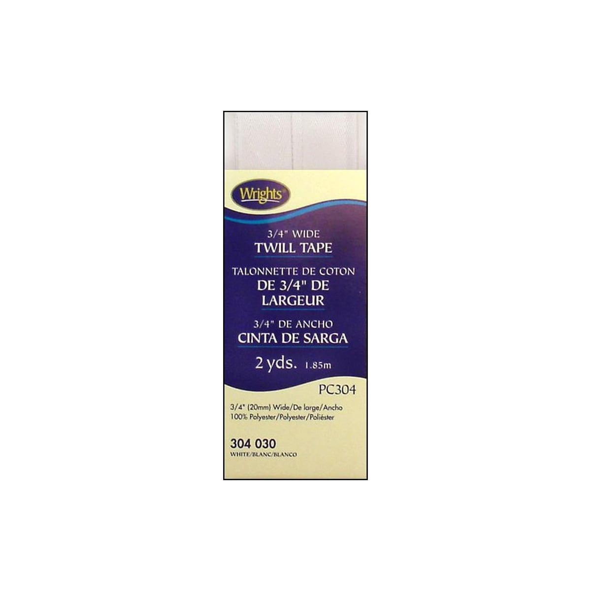 Wrights Simplicity Chinese Gimp Braided Trim .5 X12yd-Antique Gold