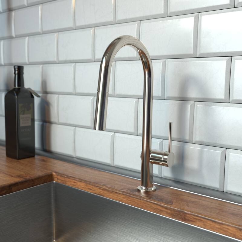 Hansgrohe Talis N 1.75 GPM Pull Down Kitchen Faucet HighArc A-Style