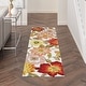 preview thumbnail 80 of 92, Nourison Fantasy Floral Wildflowers Area Rug 2'3" x 8' Runner - Ivory - Runner/Rectangle