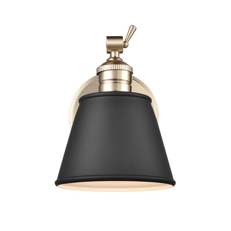 Millennium Lighting Layne 1 Light Wall Sconce in Modern Gold or Chrome Finish - Modern Gold