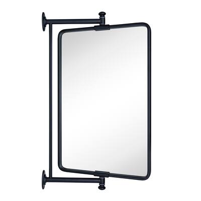Correon Pivot-N-View Rectangle Mirror for Window Bathroom Vanity - 14'' x 22''