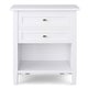 preview thumbnail 53 of 54, WYNDENHALL Norfolk 24 inch Wide Transitional Bedside Nightstand Table - 24 Inches wide