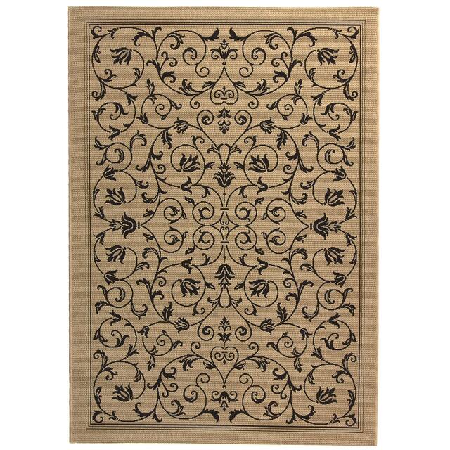 SAFAVIEH Courtyard Clarine Indoor/ Outdoor Waterproof Patio Backyard Rug