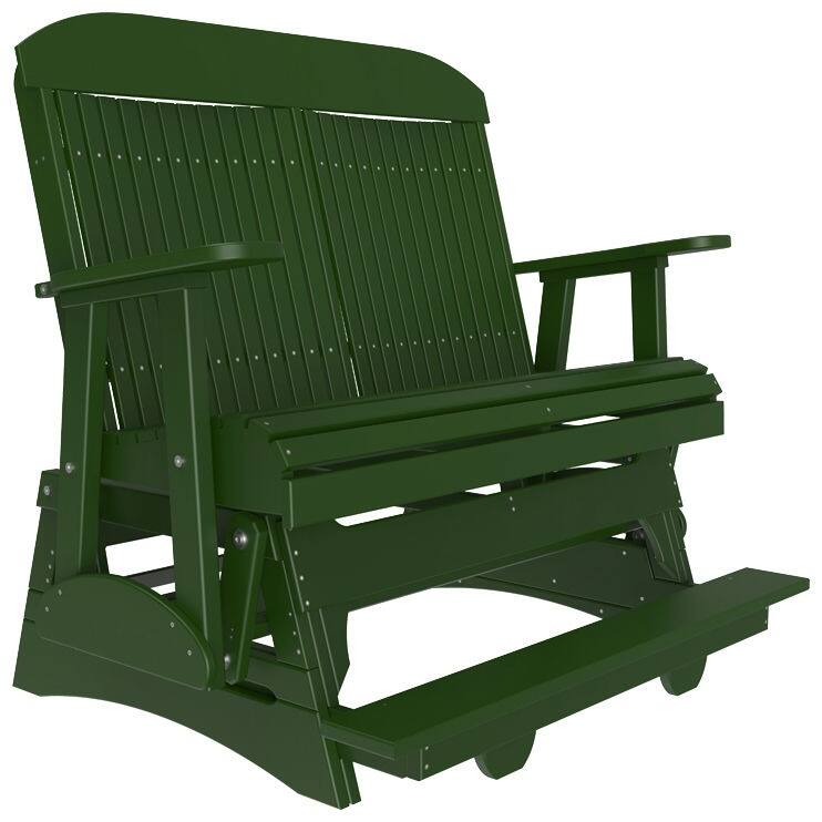 Outdoor All-Weather Poly Lumber Classic Balcony Glider