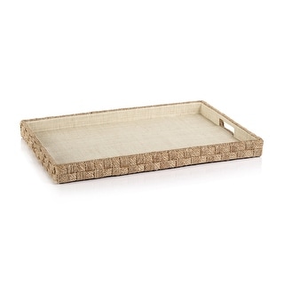 Faenza Abaca Rope Serving Tray - Bed Bath & Beyond - 40153898