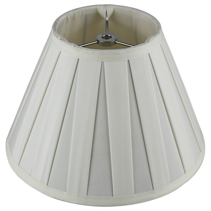 Empire Box Pleat Lamp Shade, 5" Top, 10" Bottom, 7" Slant - Picture 13 of 18