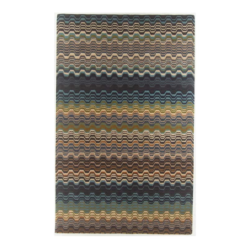 Moments Multicolor Area Rug - 5' 0'' X 8' 0'' - 5' 0'' X 8' 0''