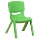preview thumbnail 52 of 55, 10PK Plastic Stackable Preschool Chair, 10.5" Seat Height - 14"D x 12.5"W x 20"H
