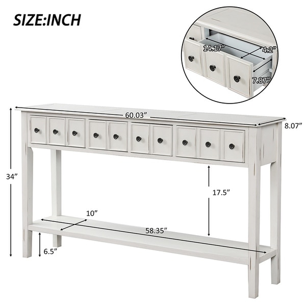 long sofa table 60