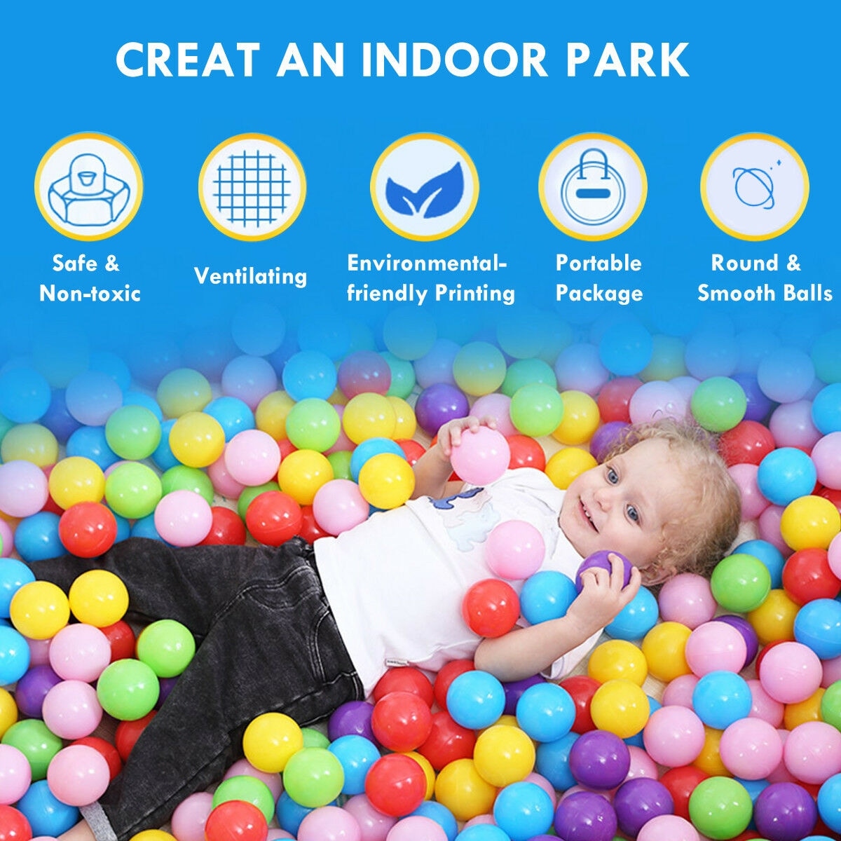 toddler playhouse with balls