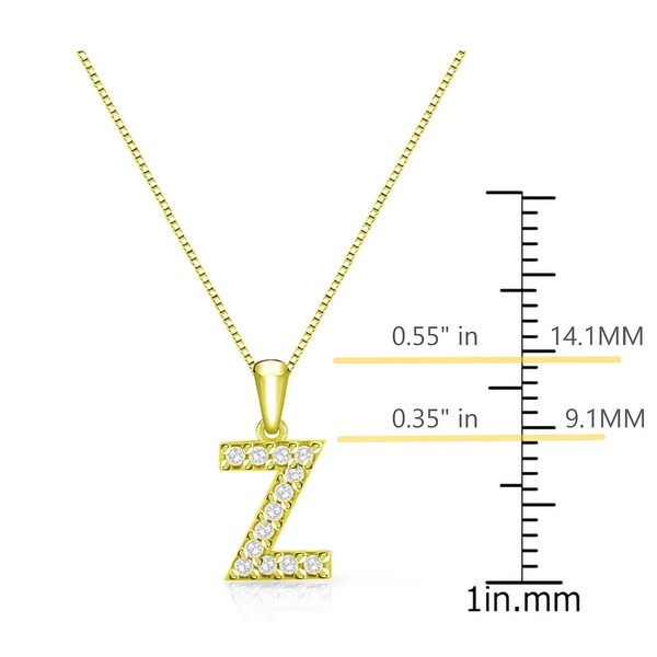 diamond initial necklace australia