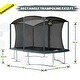 preview thumbnail 2 of 3, Machrus Moxie 8 x 12 FT Rectangular Outdoor Trampoline Set with Premium Safety Enclosure Gymnastics Rectangular Trampoline