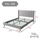 Alazyhome Upholstered Platform Bed Frame