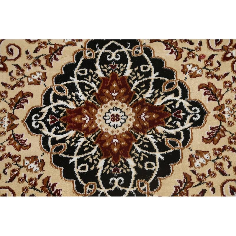 Traditional Floral Medallion Tabriz Turkish Area Rug Oriental Carpet