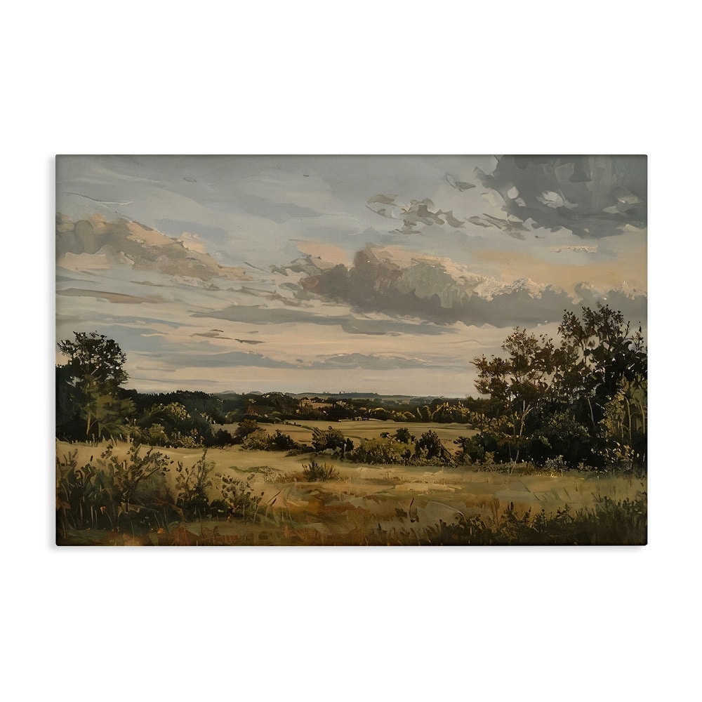 Stupell Evening Light Countryside Canvas Wall Art Design By LSR Creative Studio