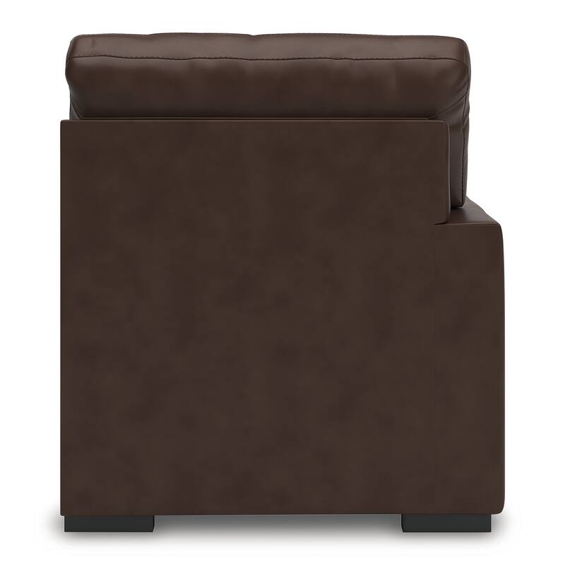 Signature Design by Ashley Modern Day Dark Brown 3-Piece Sectional with Double Chaise - 124" W x 61" D x 41" H