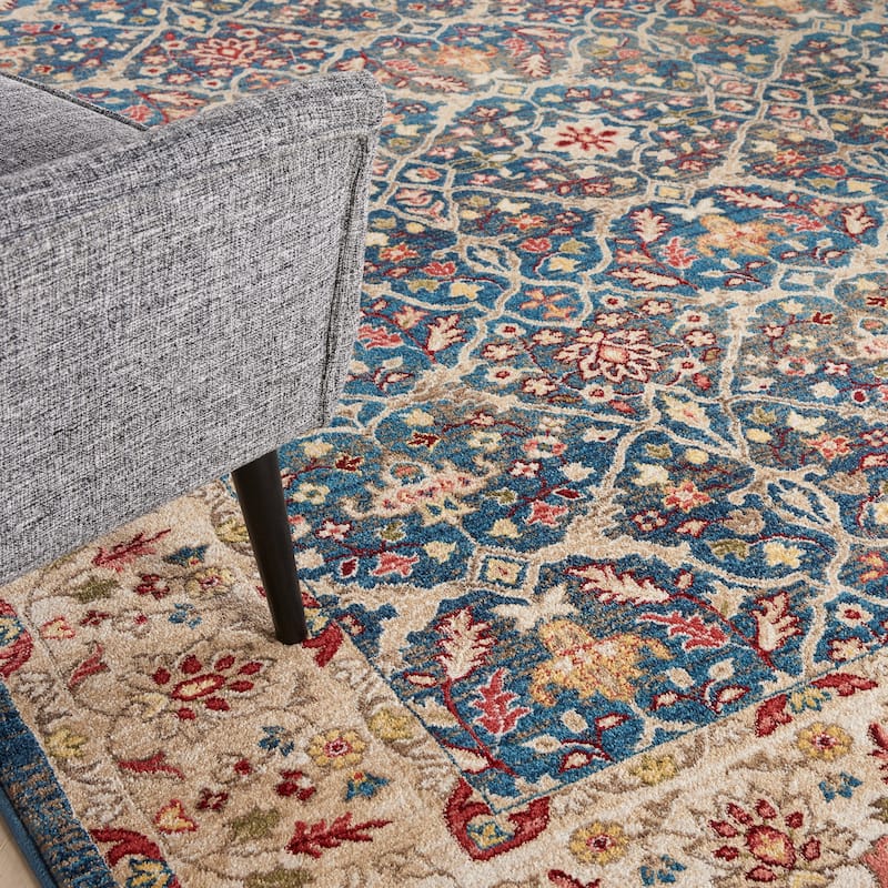 Nourison Revel Traditional Persian Floral Area Rug