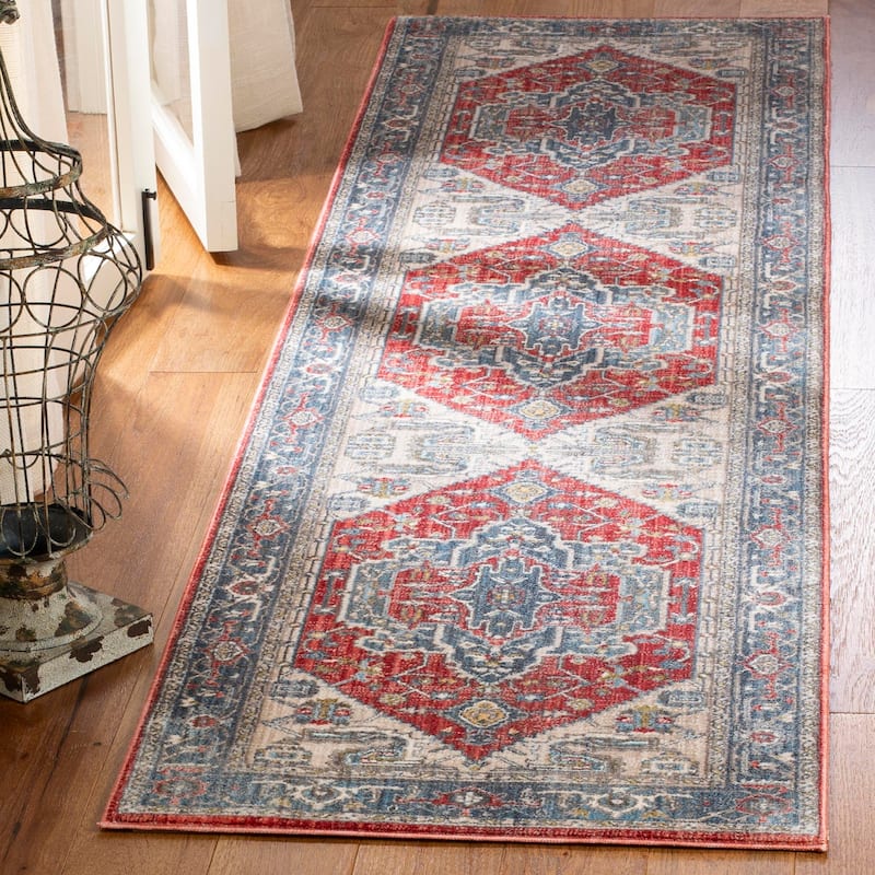 SAFAVIEH Vintage Boho Persian Harika Oriental Polyester Rug with