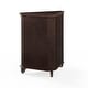 preview thumbnail 10 of 11, Crosley Lydia Corner Storage Cabinet - 22 "W x	12 "D x 28.88 "H