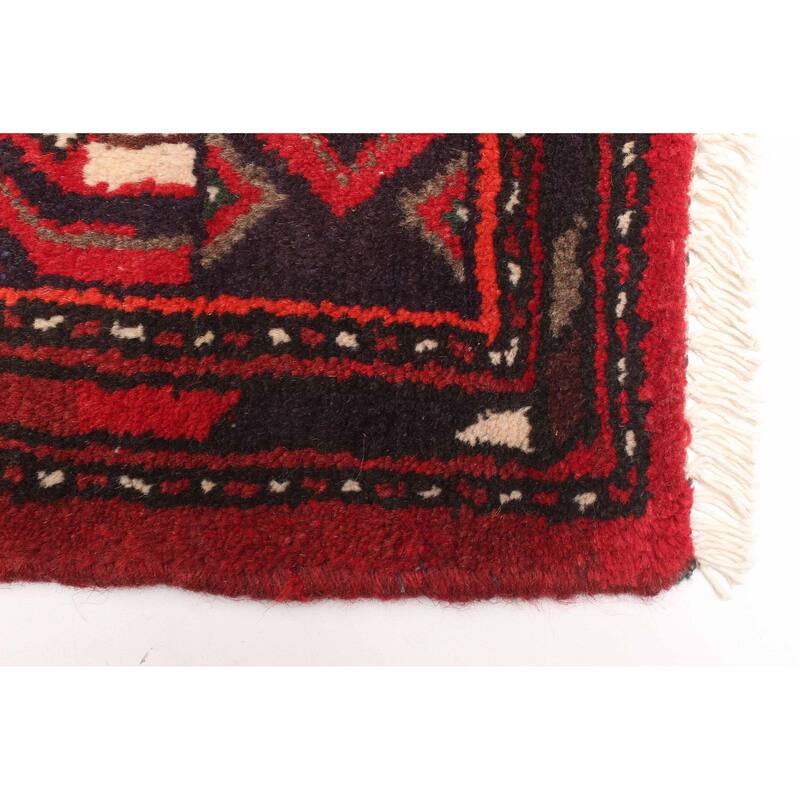 ECARPETGALLERY Hand-knotted Andelz Navy Wool Rug - 3'8 x 6'5