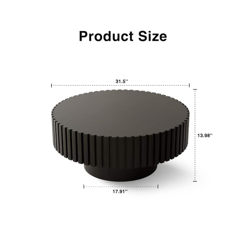 Round Coffee Table for Living Room
