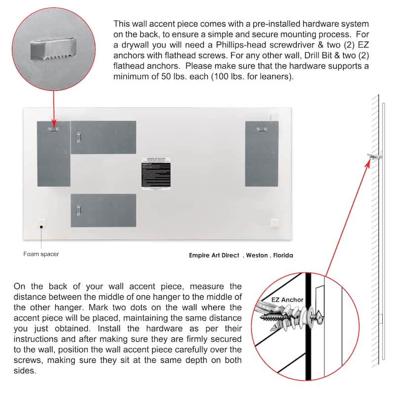 "Tidal Abstract 2" Frameless Free Floating Tempered Glass Panel Graphic Wall Art