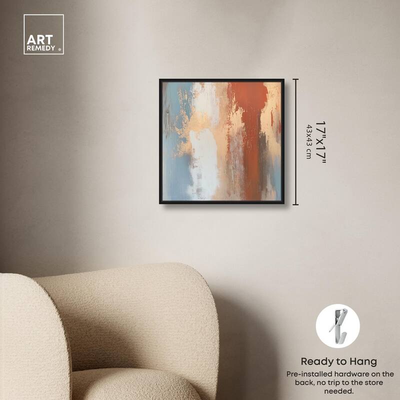 Coastal Rust I Canvas by Art Remedy