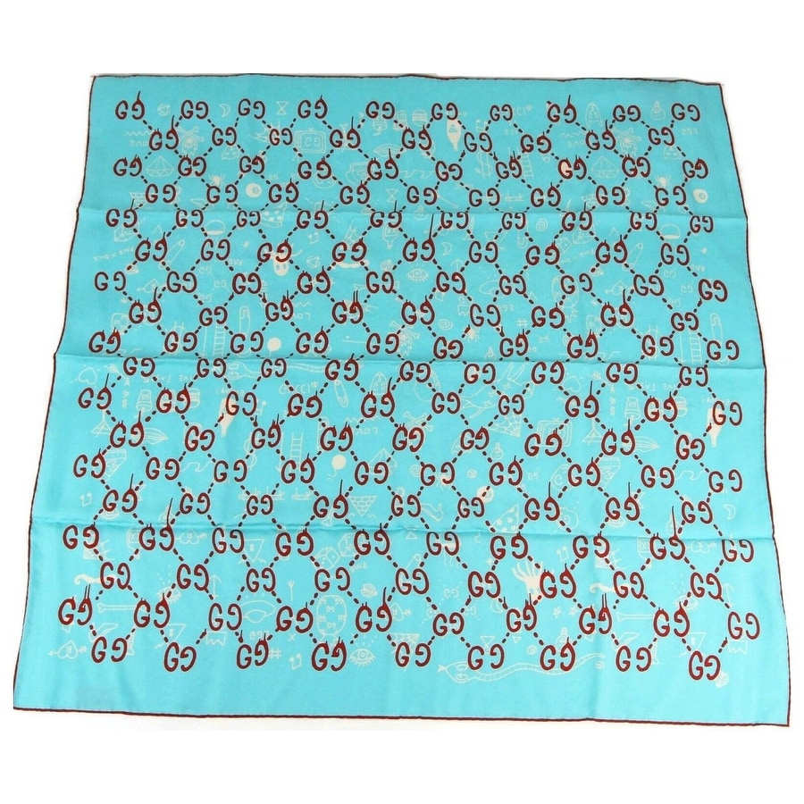 gucci black scarf womens