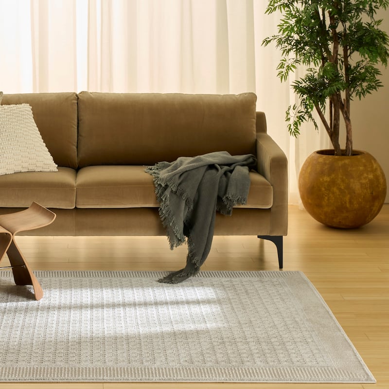Nourison Nordic Indoor only Geometric Area Rug